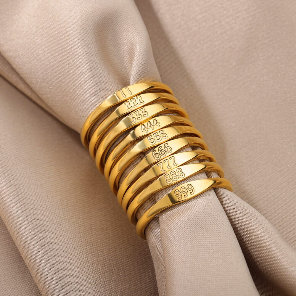 Angel Number Ring