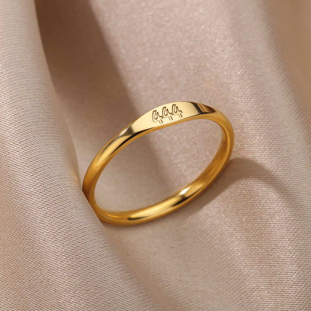Angel Number Ring