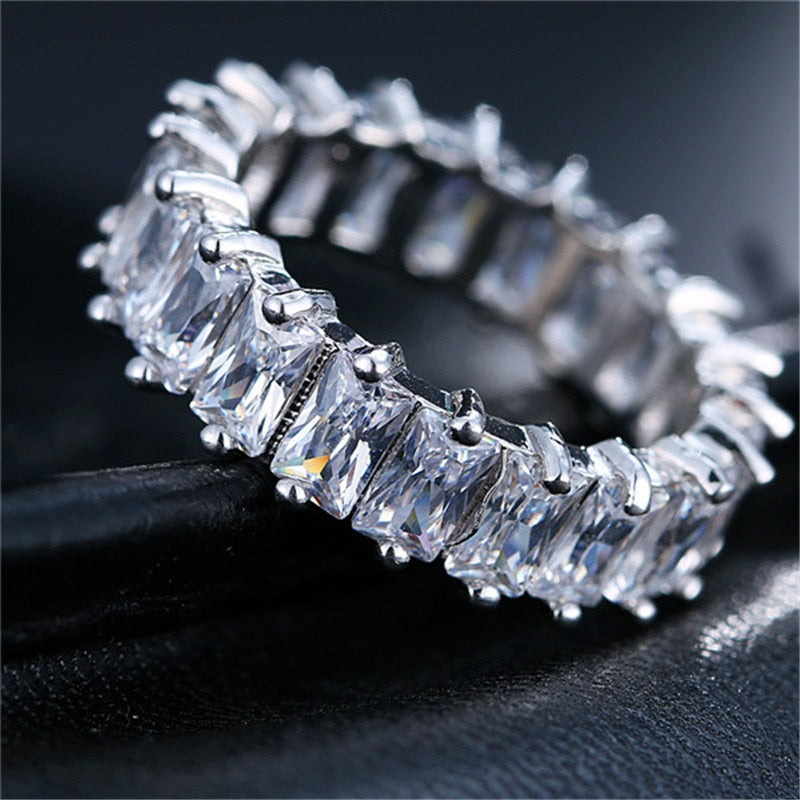Eternity Band - Round & Emerald Cuts