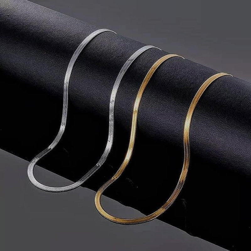Herringbone Chain Necklace