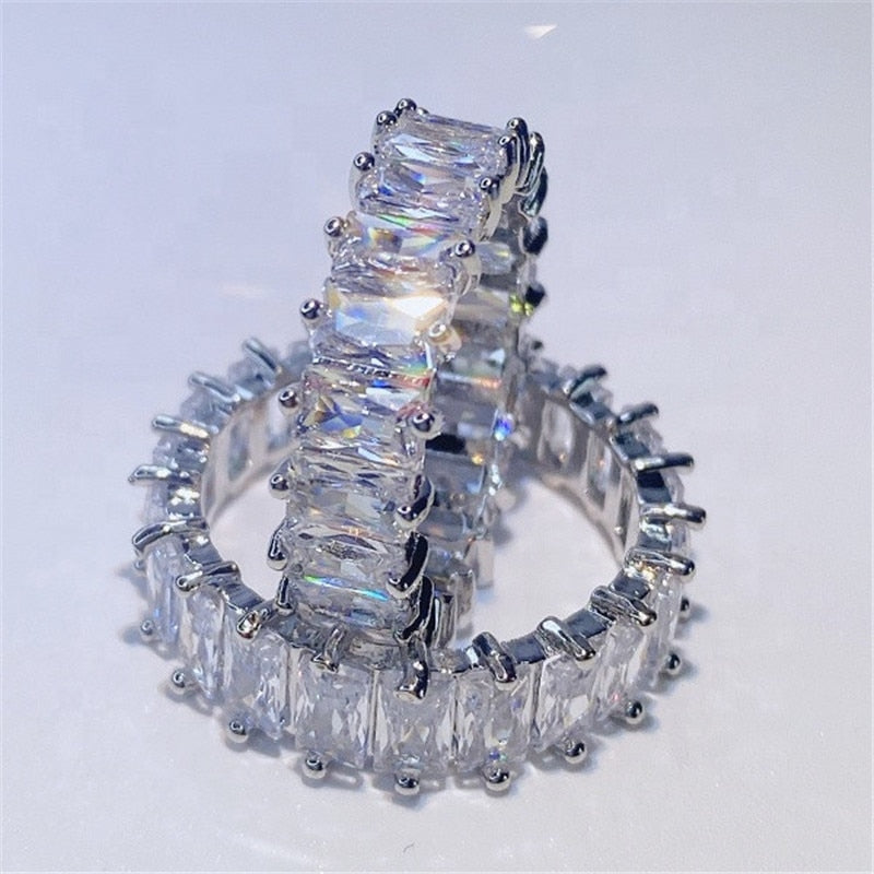 Eternity Band - Round & Emerald Cuts