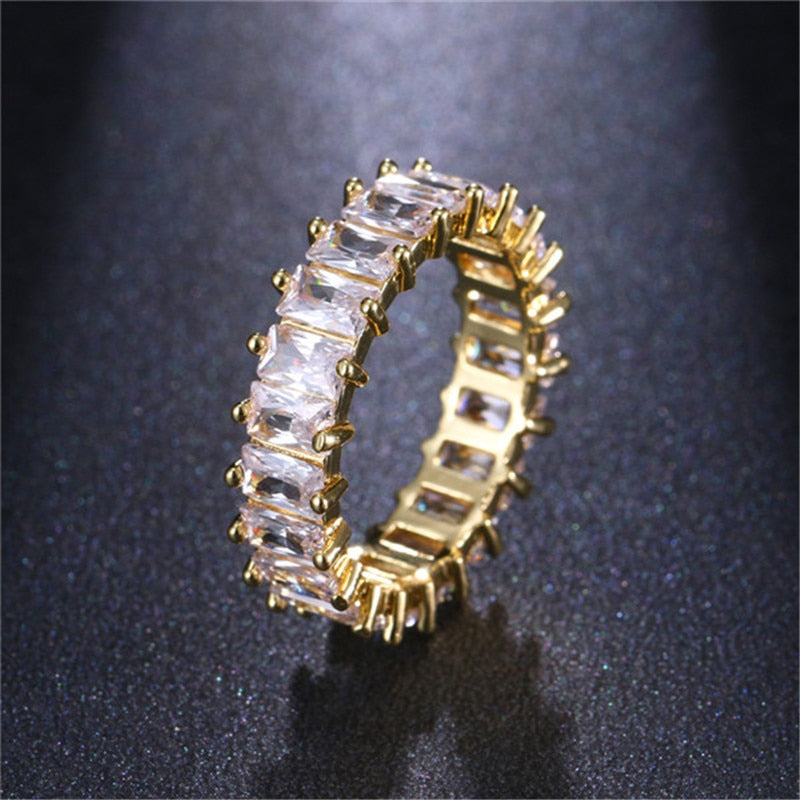 Eternity Band - Round & Emerald Cuts