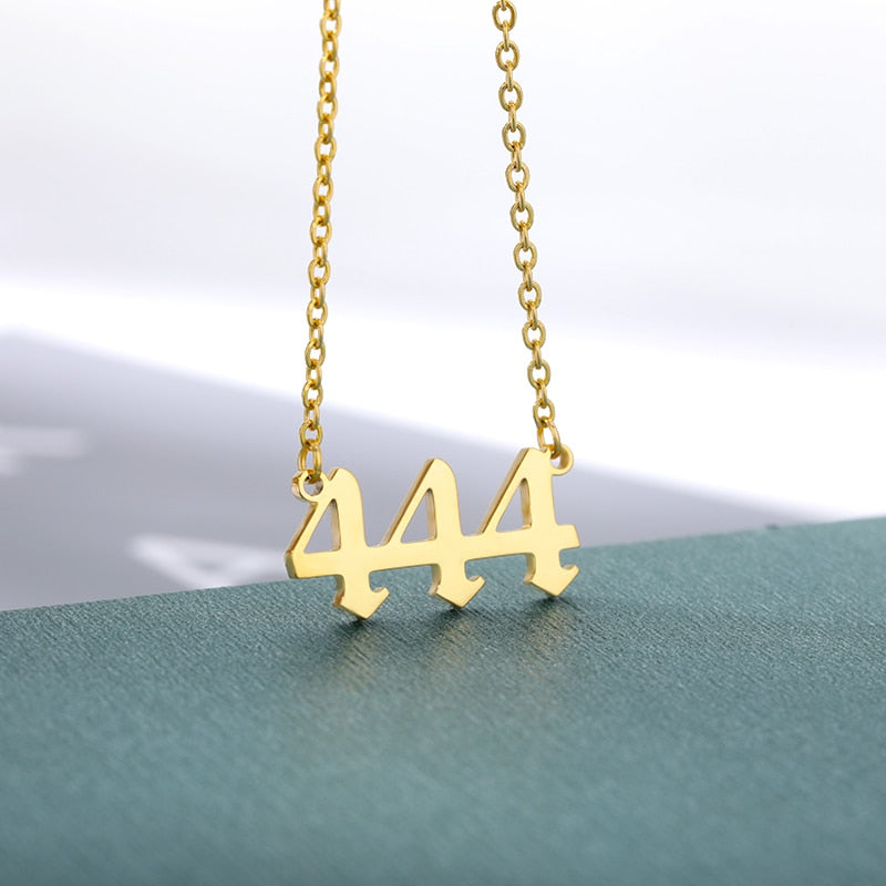 Angel Number Necklaces 111 222 333 444 555 777 888 999