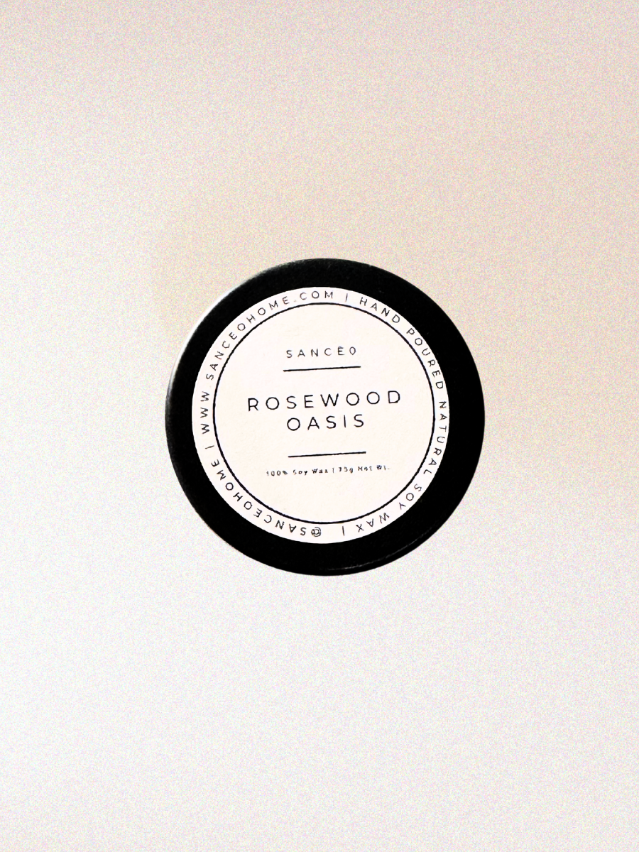 Black Matte 4oz Candle - Explore the scents with these 4oz Jars