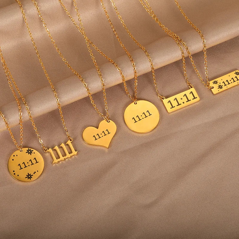 1111 charm necklaces