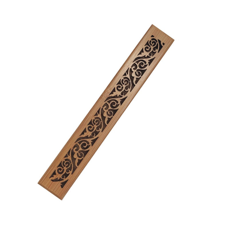 Handmade Bamboo Incense Box Burner