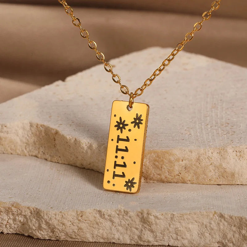 1111 charm necklaces