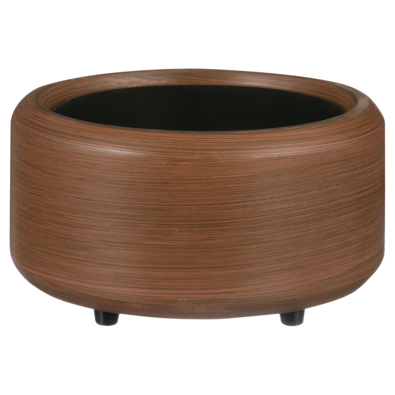 Walnut 2-In-1 Candle and Fragrance Warmer For Candles And Wax Melts
